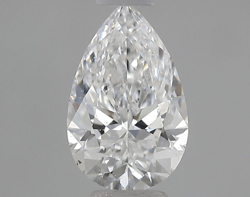 0.5 carat E-SI2 Natūralus Pear Deimantas (1)
