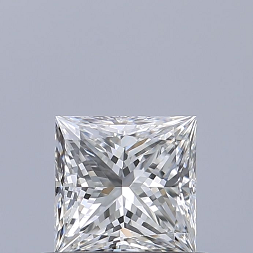 0.51 carat E-IF Natūralus Princess Deimantas (1)