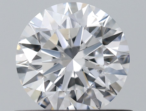 0.57 carat D-SI1 Excellent cut Natūralus Round Deimantas (1)