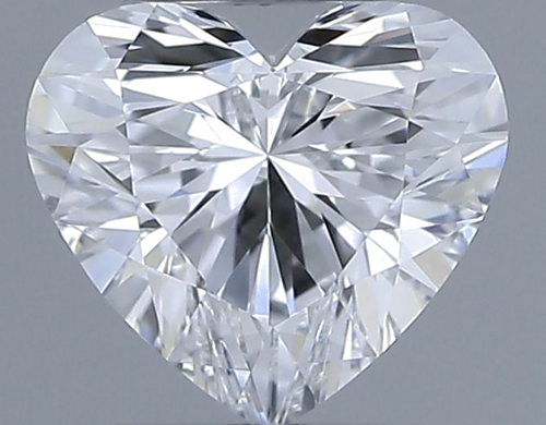 0.33 carat E-VS1 Natūralus Heart Deimantas (1)
