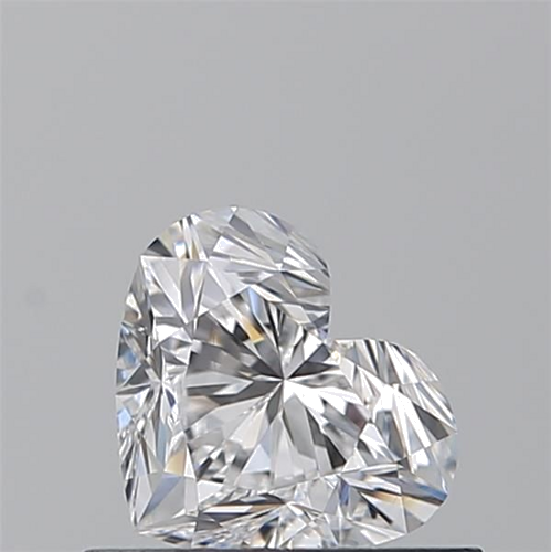 0.58 carat D-VS1 Natūralus Heart Deimantas (1)