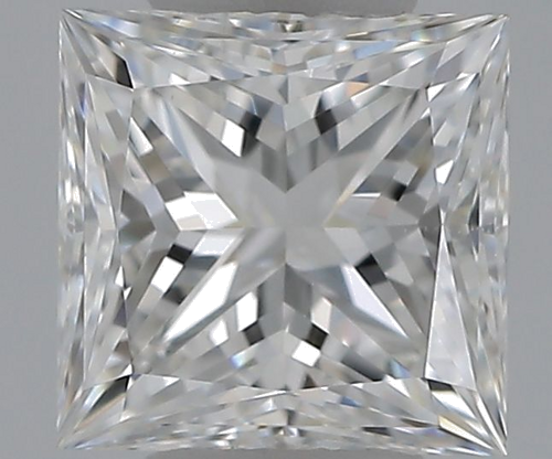 0.61 carat F-SI1 Natūralus Princess Deimantas (1)