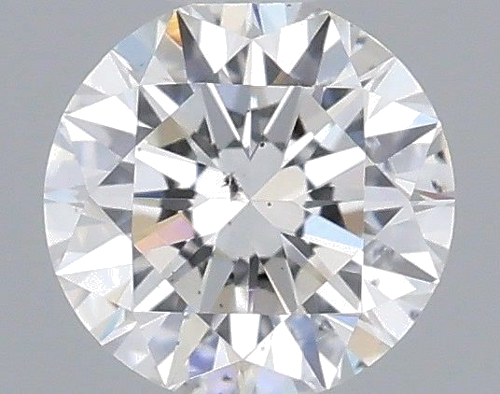 0.3 carat E-SI2 Excellent cut Natūralus Round Deimantas (1)