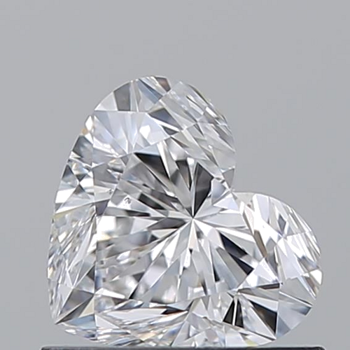 0.74 carat D-VS2 Natūralus Heart Deimantas (1)