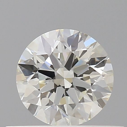 0.46 carat K-VVS1 Excellent cut Natūralus Round Deimantas (1)