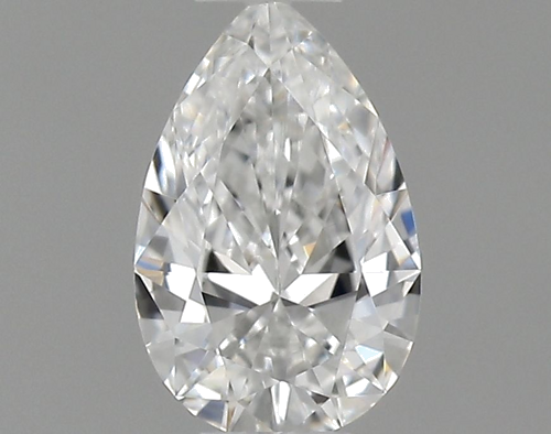 0.25 carat E-VVS2 Natūralus Pear Deimantas (1)