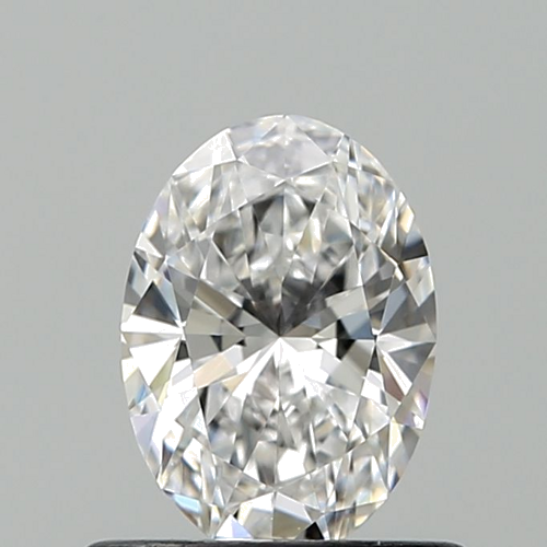 0.62 carat D-VVS2 Natūralus Oval Deimantas (1)