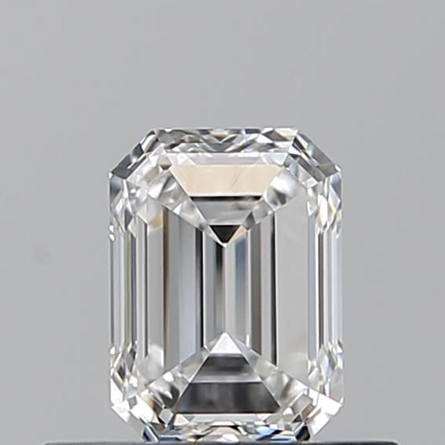 0.53 carat F-VVS2 Natūralus Emerald Deimantas (1)