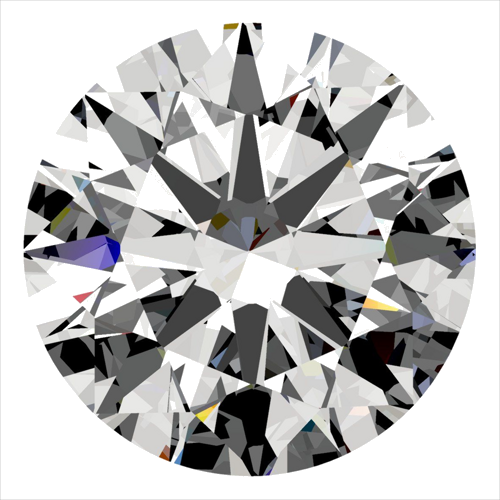 0.3 carat D-SI1 Excellent cut Natūralus Round Deimantas (1)