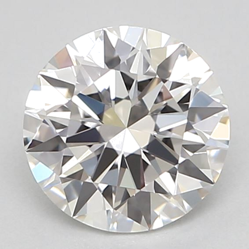 0.59 carat F-VVS1 Excellent cut Natūralus Round Deimantas (1)