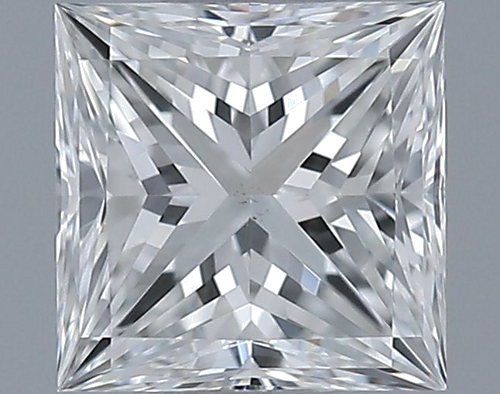 0.5 carat G-VS2 Natūralus Princess Deimantas (1)