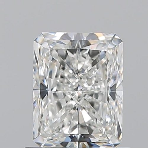 1.01 carat H-VVS2 Natūralus Radiant Deimantas (1)
