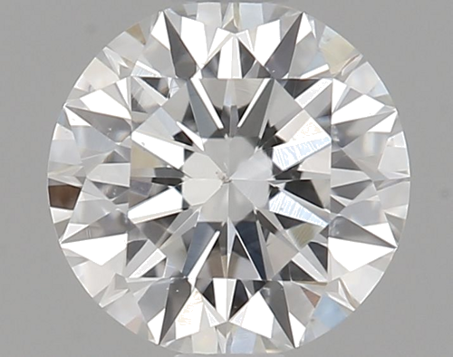 0.5 carat F-SI1 Excellent cut Natūralus Round Deimantas (1)