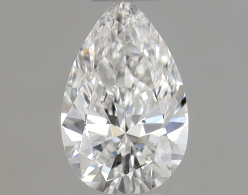 0.31 carat D-VVS1 Natūralus Pear Deimantas (1)