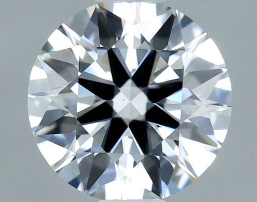 0.53 carat E-VS1 Excellent cut Natūralus Round Deimantas (1)