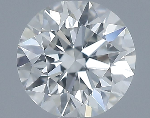 0.42 carat H-VVS1 Excellent cut Natūralus Round Deimantas (1)