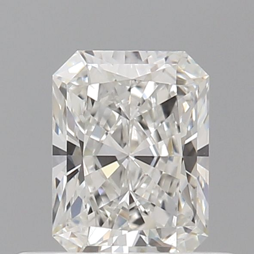 0.5 carat F-VVS2 Natūralus Radiant Deimantas (1)