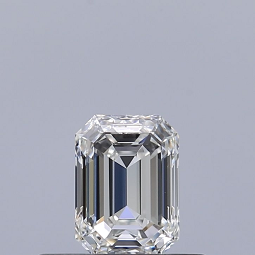 0.41 carat F-VVS1 Natūralus Emerald Deimantas (1)