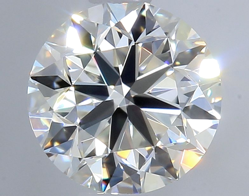 0.5 carat I-VVS1 Very Good cut Natūralus Round Deimantas (1)