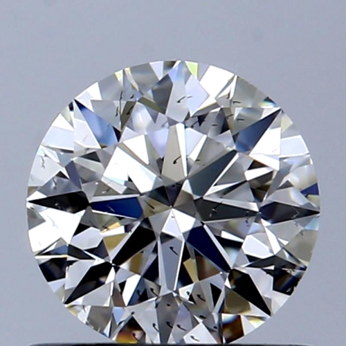0.63 carat I-SI2 Excellent cut Natūralus Round Deimantas (1)