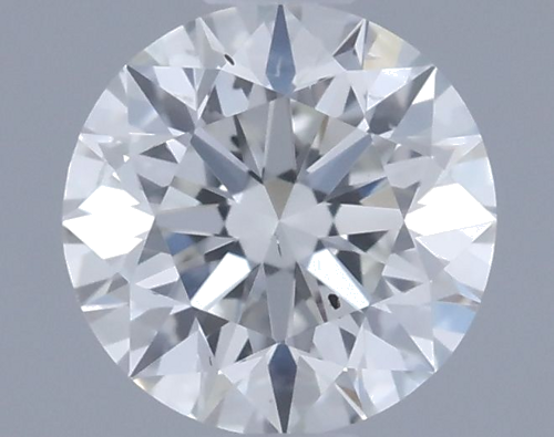 0.5 carat I-SI1 Excellent cut Natūralus Round Deimantas (1)