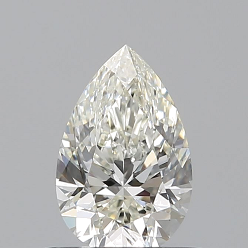 0.5 carat J-VS1 Natūralus Pear Deimantas (1)