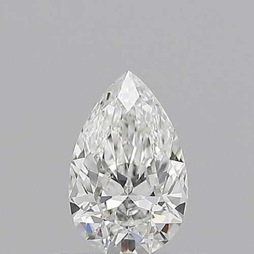 0.52 carat G-VVS1 Natūralus Pear Deimantas (1)