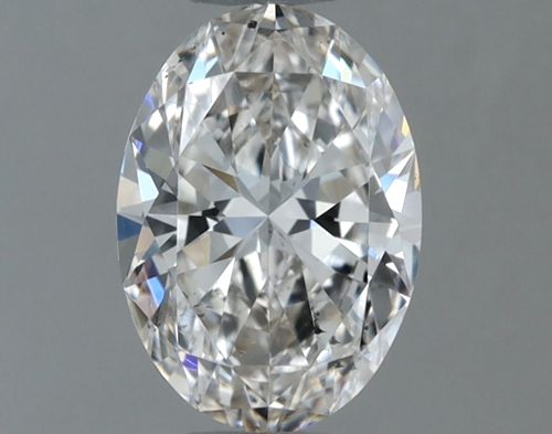 0.6 carat I-SI1 Natūralus Oval Deimantas (1)
