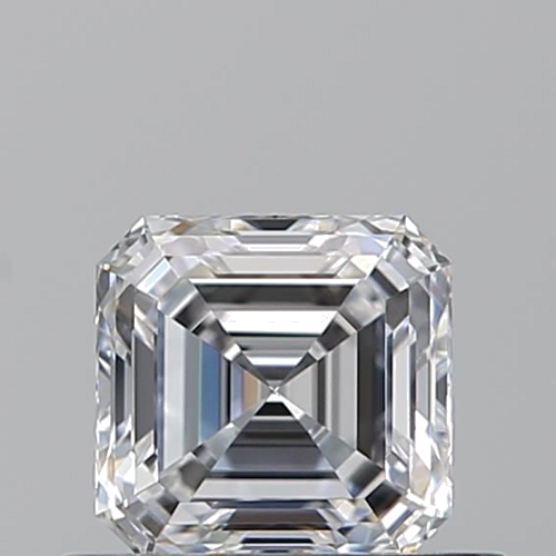 0.56 carat D-VS1 Natūralus Asscher Deimantas (1)
