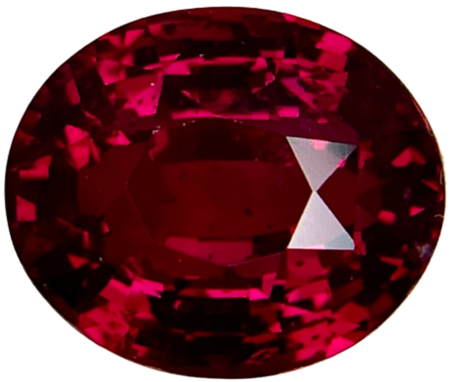 6.04 carat RED Oval Rubinas (1)