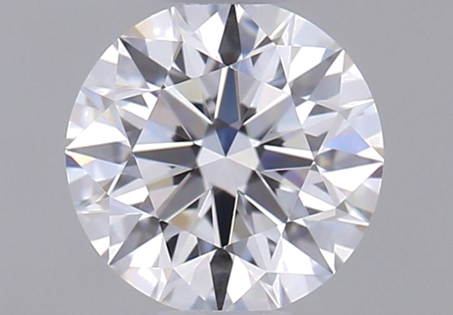 0.5 carat F-VVS1 Excellent cut Natūralus Round Deimantas (1)
