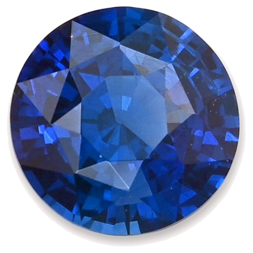 0.56 carat BLUE Round Safyras (1)
