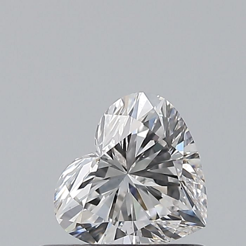 0.5 carat F-VS1 Natūralus Heart Deimantas (1)