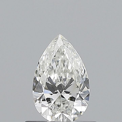 0.5 carat G-VVS2 Natūralus Pear Deimantas (1)