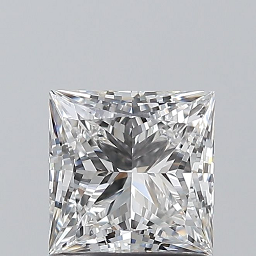 1.01 carat F-VS1 Natūralus Princess Deimantas (1)