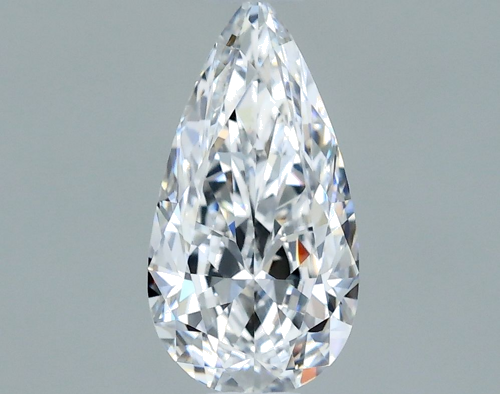 0.5 carat D-VS1 Natūralus Pear Deimantas (1)