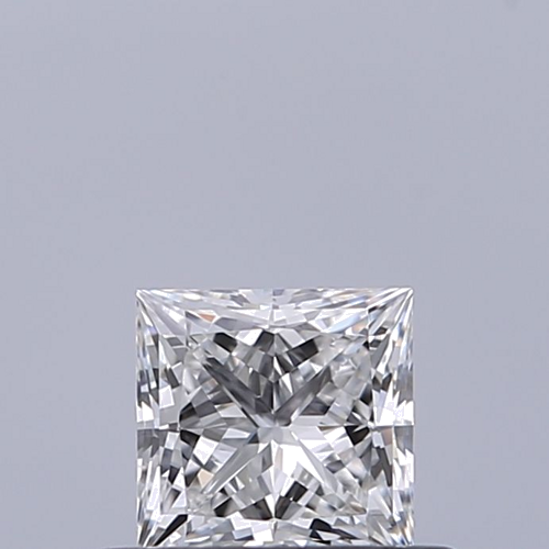0.41 carat F-VVS2 Natūralus Princess Deimantas (1)