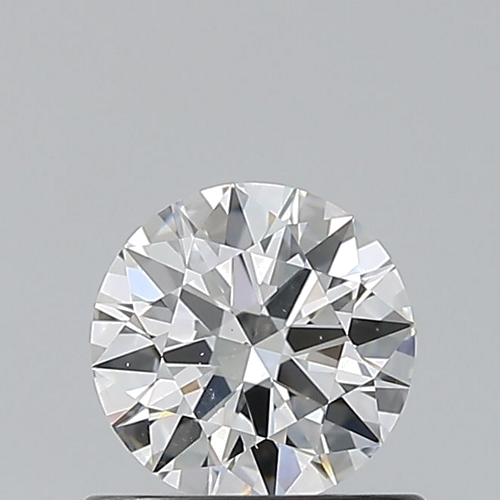 0.61 carat F-SI1 Excellent cut Natūralus Round Deimantas (1)