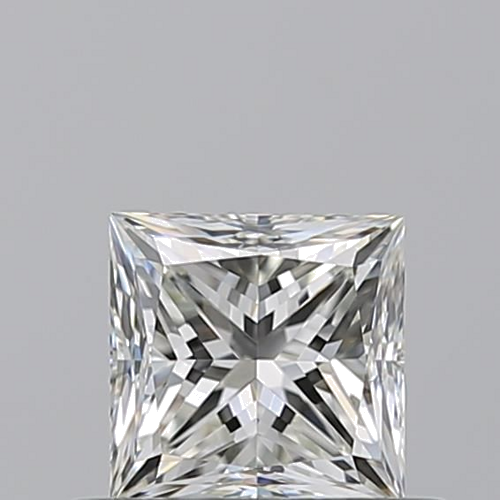 0.52 carat I-VVS2 Natūralus Princess Deimantas (1)