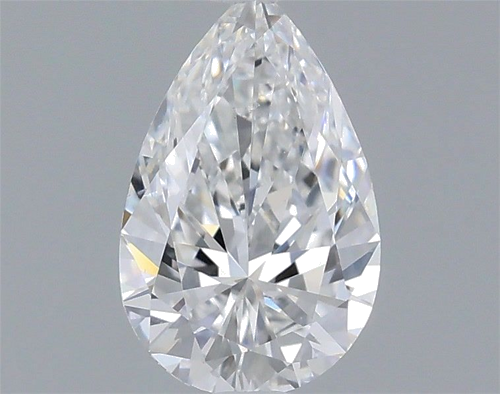 0.5 carat E-SI1 Natūralus Pear Deimantas (1)