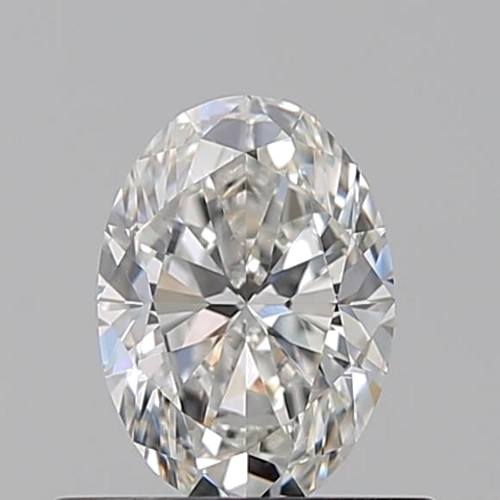 0.51 carat G-VS1 Natūralus Oval Deimantas (1)