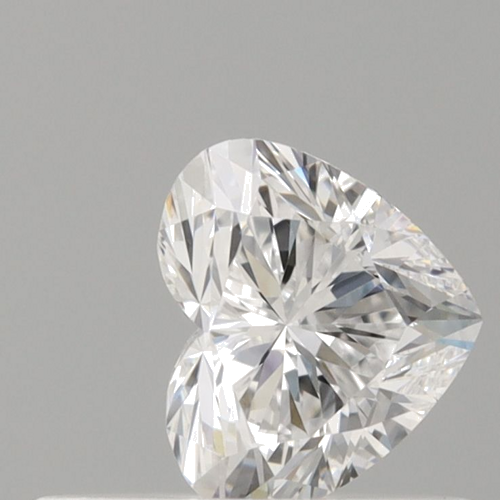 0.37 carat D-VVS2 Natūralus Heart Deimantas (1)