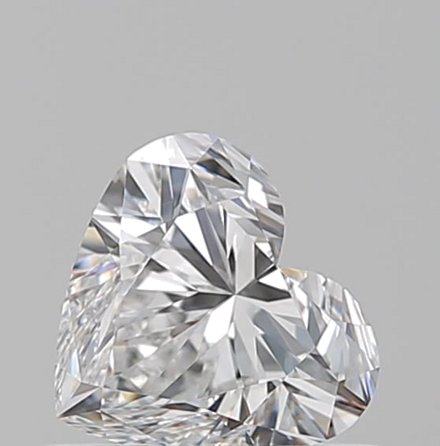 0.6 carat E-VS1 Natūralus Heart Deimantas (1)