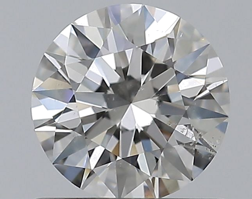 0.65 carat H-SI1 Excellent cut Natūralus Round Deimantas (1)