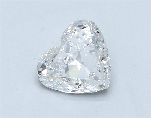 1.51 carat F-SI1 Natūralus Heart Deimantas (1)