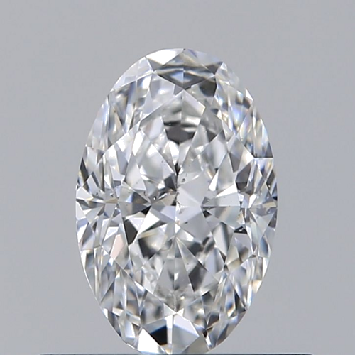 0.51 carat E-SI1 Natūralus Oval Deimantas (1)