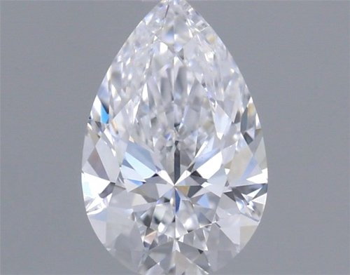0.41 carat D-VS1 Natūralus Pear Deimantas (1)