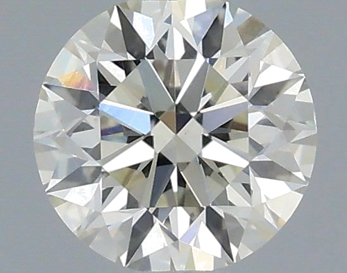 0.4 carat K-VVS2 Very Good cut Natūralus Round Deimantas (1)