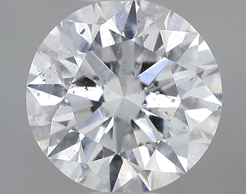 0.5 carat D-SI2 Very Good cut Natūralus Round Deimantas (1)
