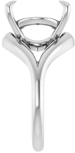 Sužadėtuvių Žiedas „Claw-Prong Solitaire“ 925 Sidabro Oval 18mm x 13mm (4)